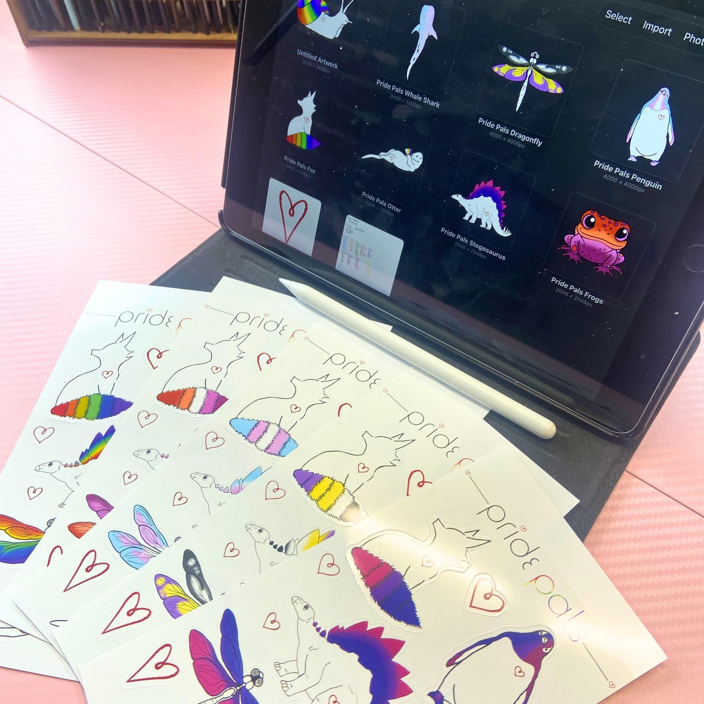 Bi Pride | 4"x7" Sticker Sheet