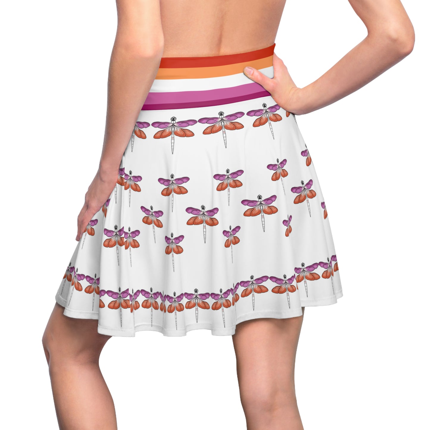 Lesbian Pride | Dragonflies | Skater Skirt
