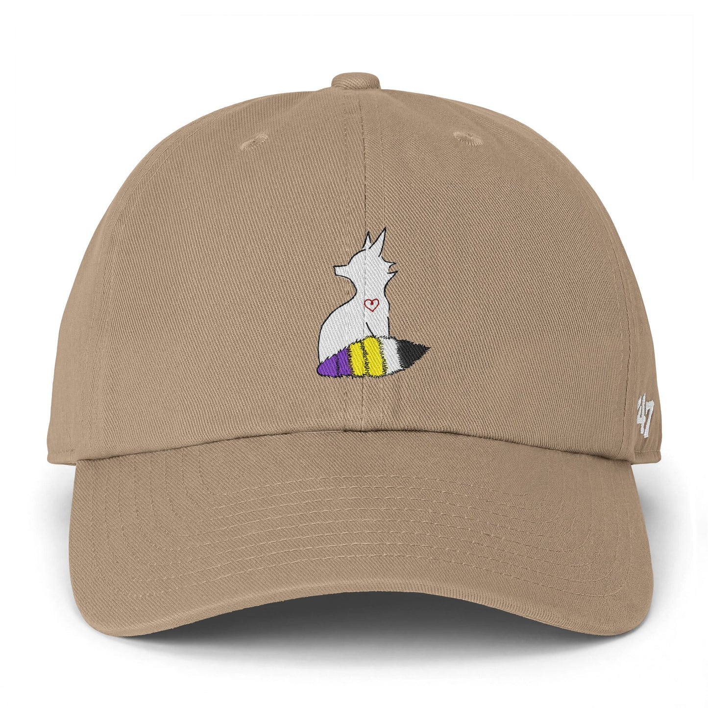 Fox | Non Binary Pride | Soft Ball Cap