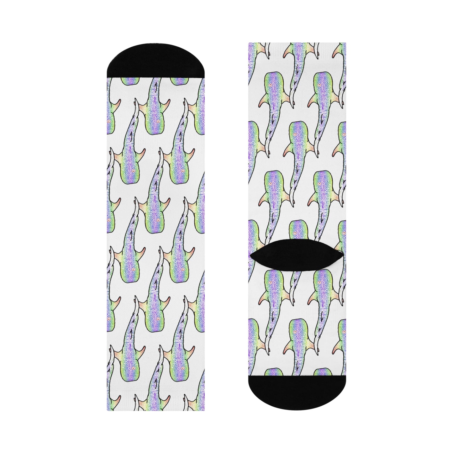 Whaleshark | Rainbow Pride | Cushioned Crew Socks