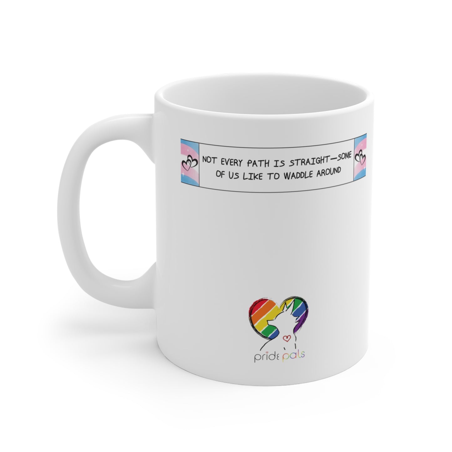 Penguin Pride Vibes | 11 oz. Coffee Mug | Trans Pride