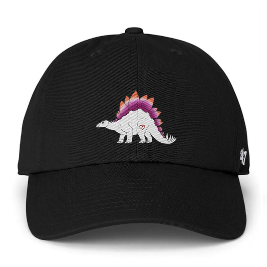 Stegosaurus | Lesbian Pride | Soft Ball Cap