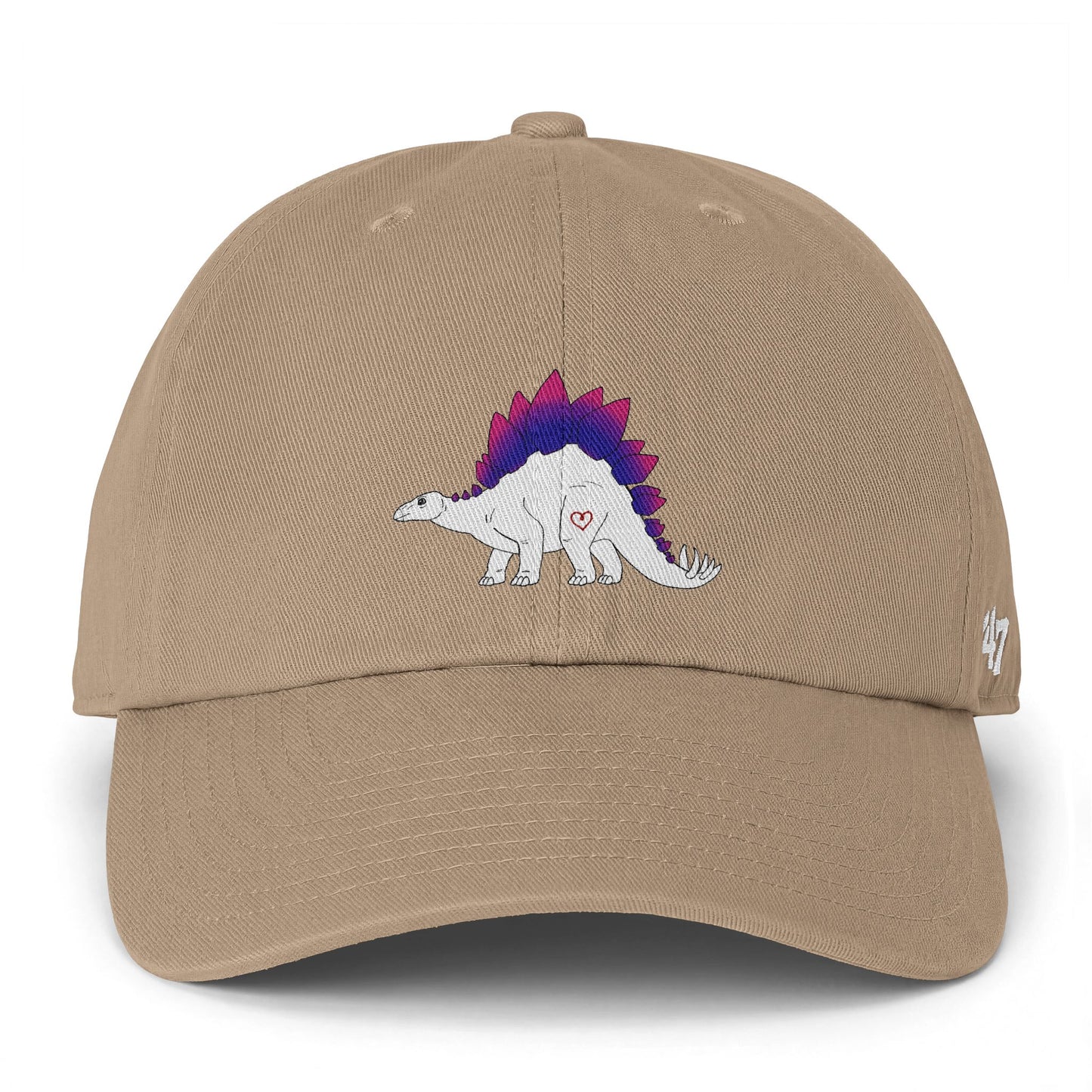 Stegosaurus | Bi Pride | Soft Ball Cap