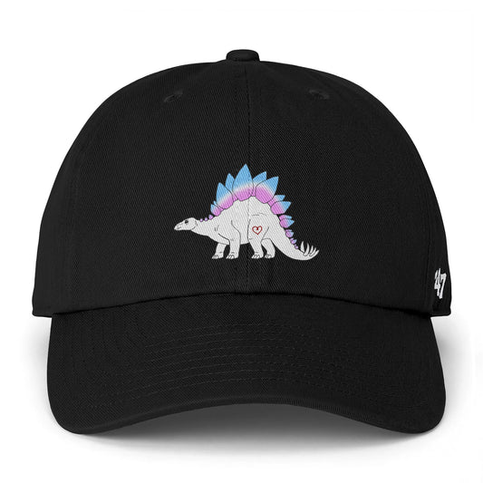 Stegosaurus | Trans Pride | Soft Ball Cap