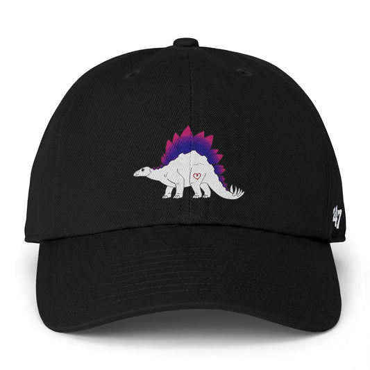 Stegosaurus | Bi Pride | Soft Ball Cap