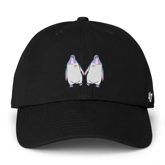 Penguins | Trans Pride | Soft Ball Cap