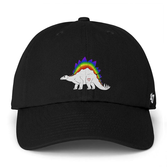 Stegosaurus | Rainbow Pride | Soft Ball Cap