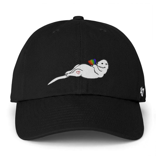 Otter | Rainbow Pride | Soft Ball Cap