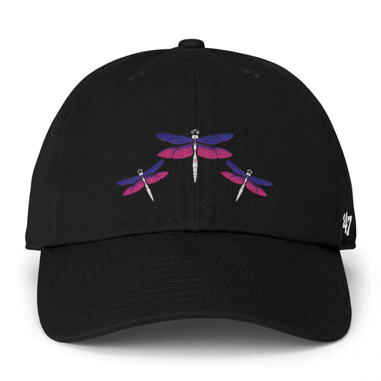 Dragonflies | Bi Pride | Soft Ball Cap