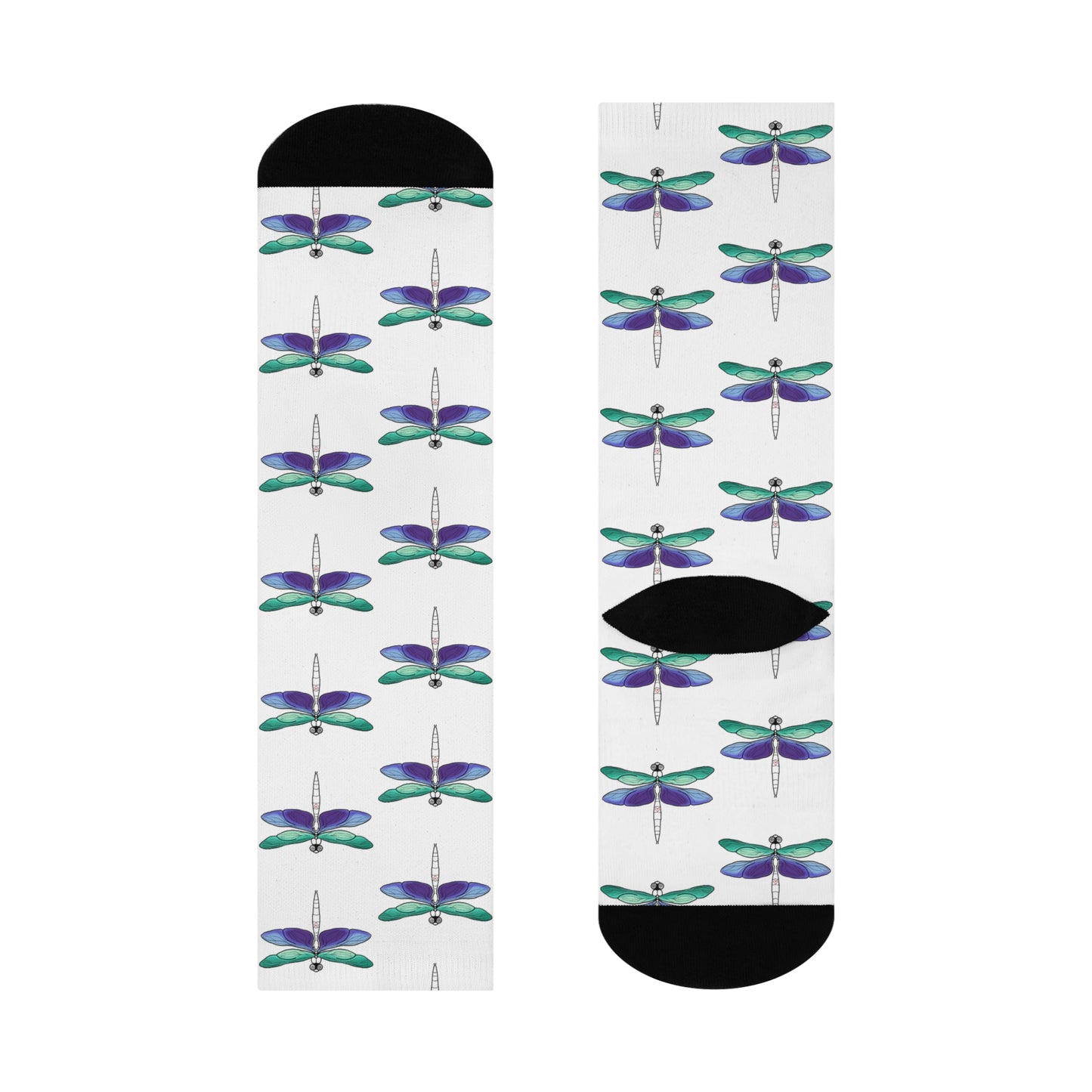 Dragonfly | Gay Pride | Cushioned Crew Socks