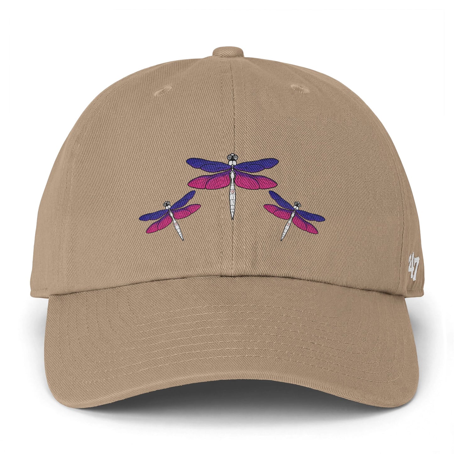 Dragonflies | Bi Pride | Soft Ball Cap