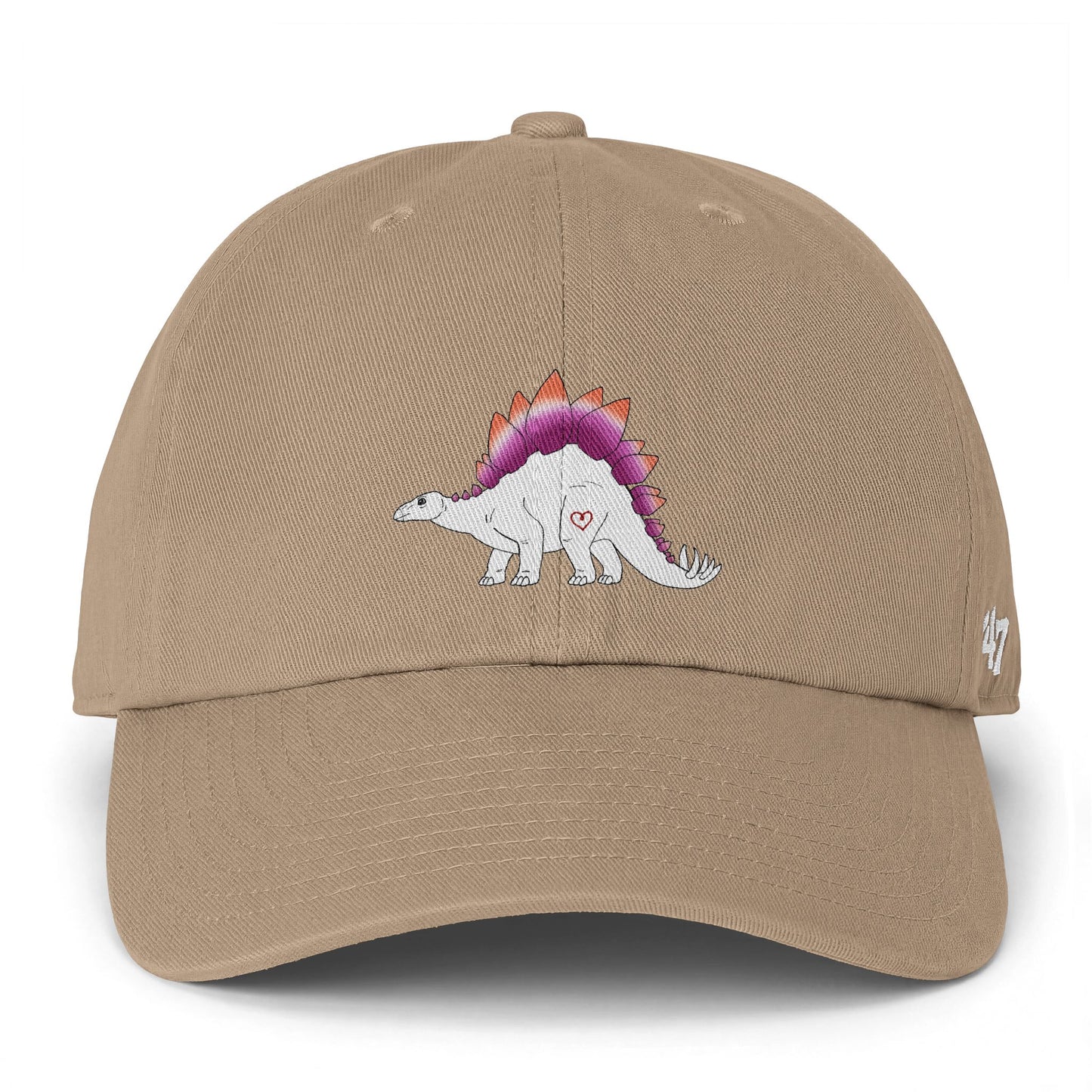 Stegosaurus | Lesbian Pride | Soft Ball Cap
