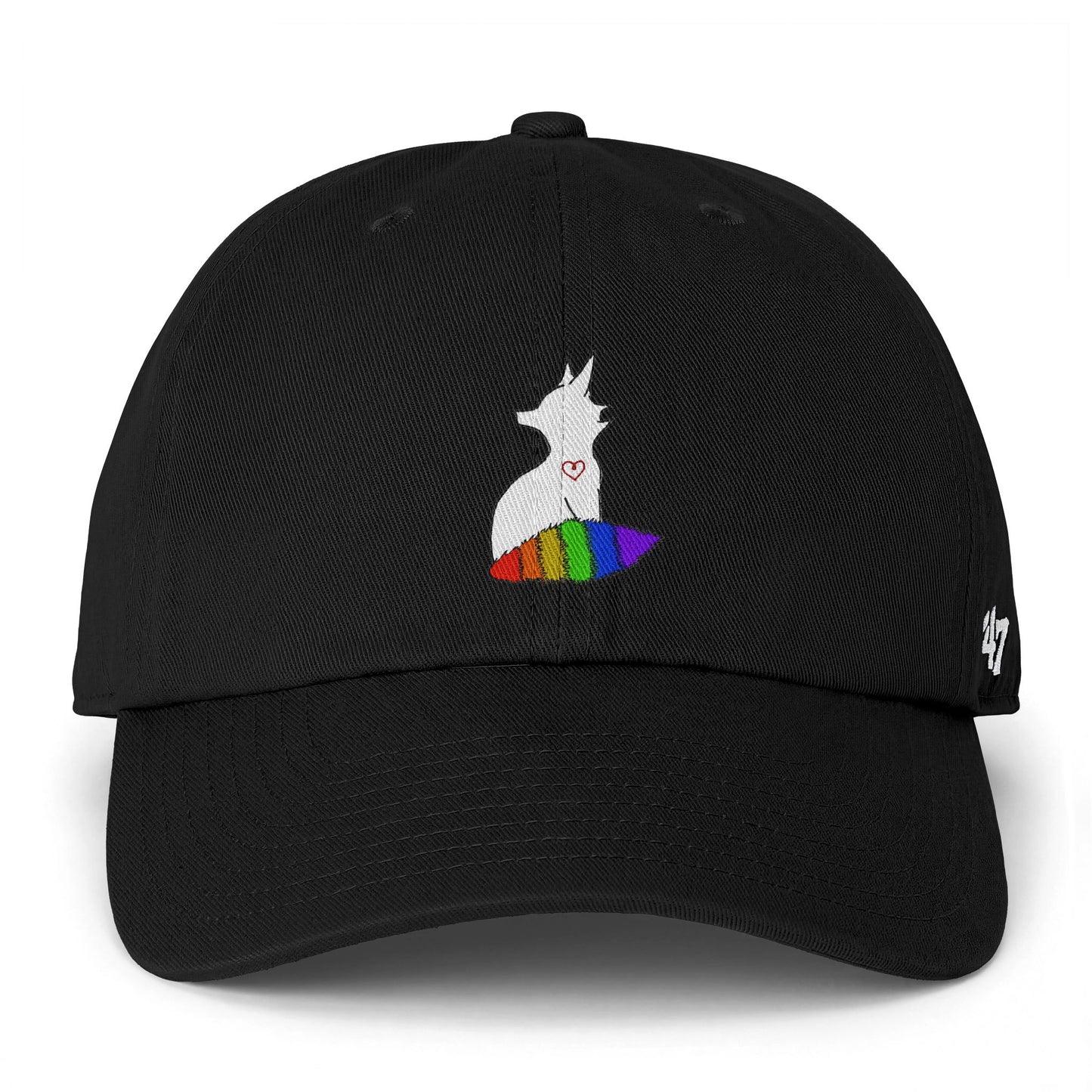 Fox | Rainbow Pride | Soft Ball Cap