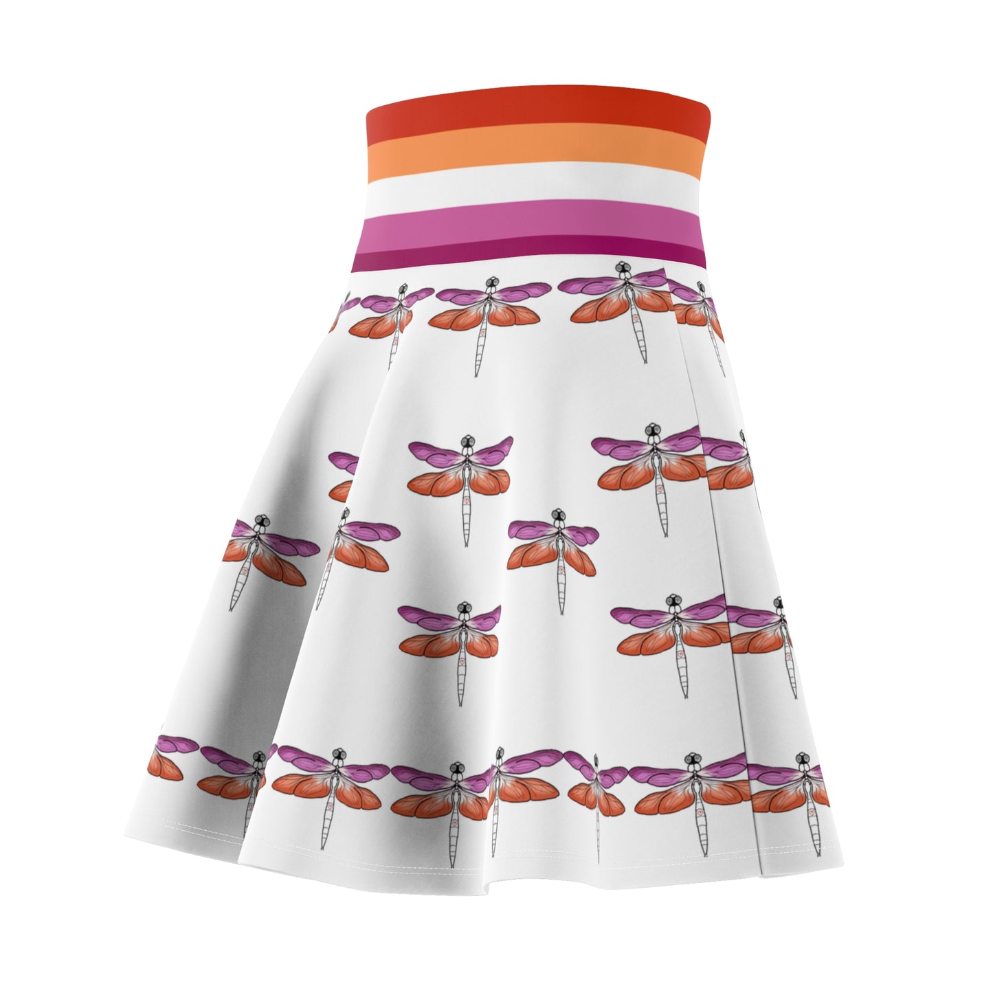 Lesbian Pride | Dragonflies | Skater Skirt