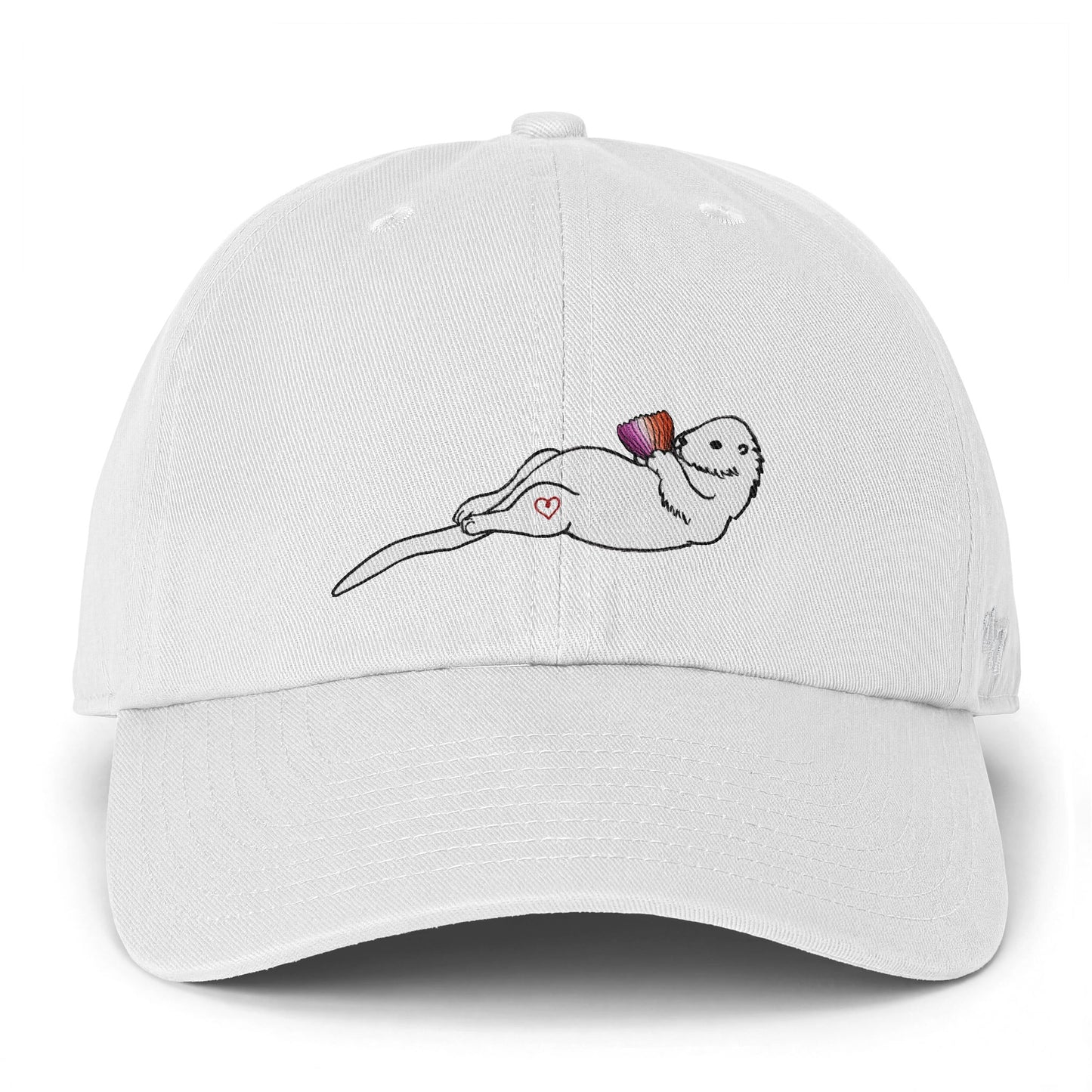 Otter | Lesbian Pride | Soft Ball Cap