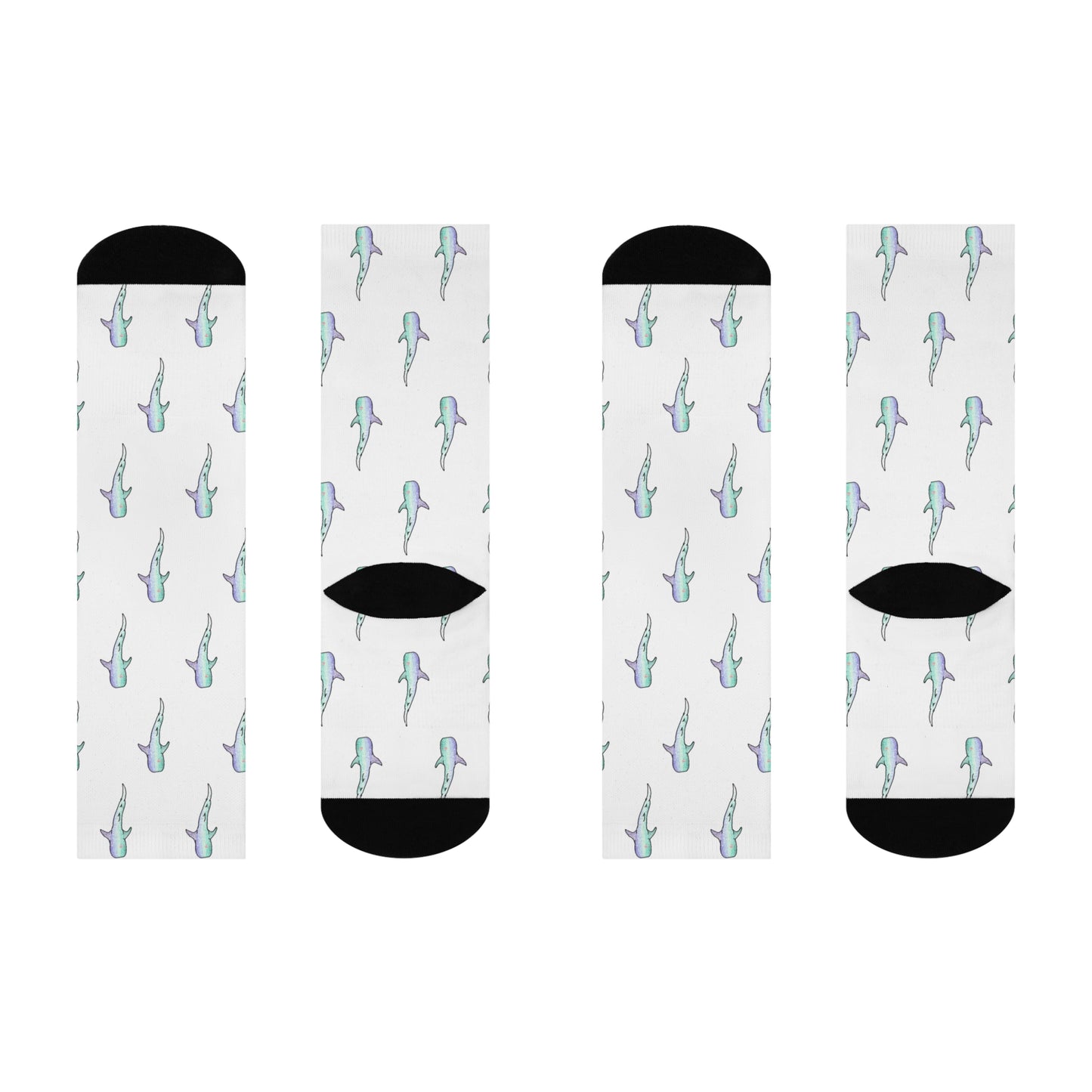 Whaleshark | Gay Pride | Cushioned Crew Socks