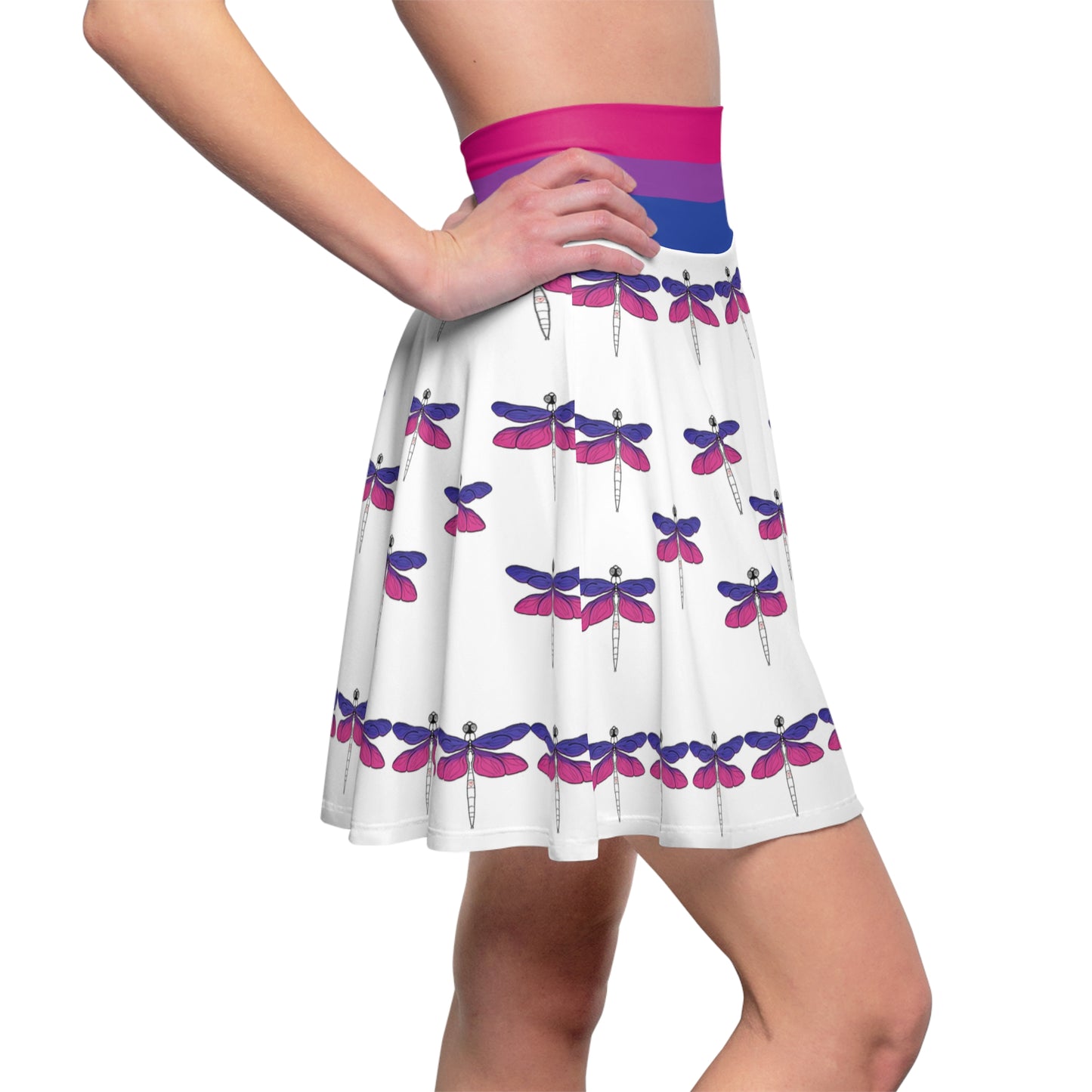Bi Pride | Dragonflies | Skater Skirt