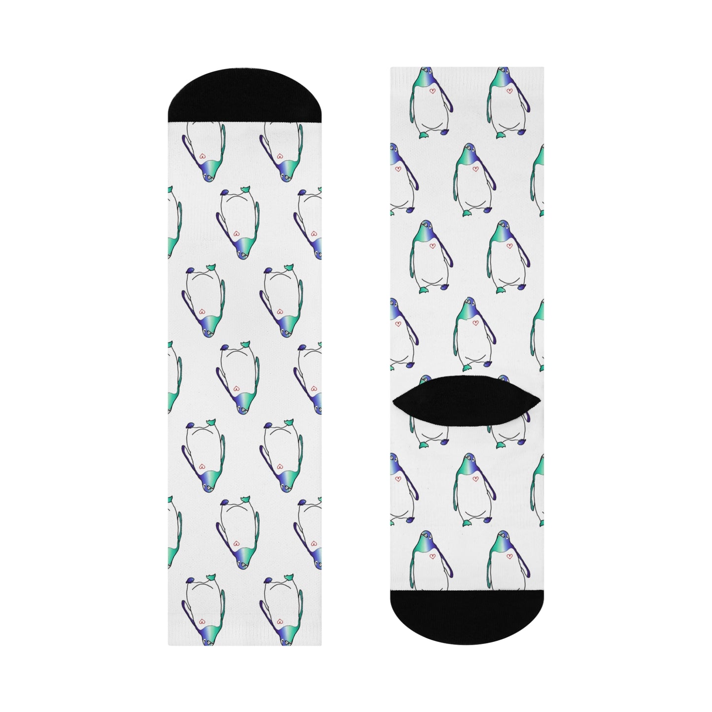 Penguin | Gay Pride | Cushioned Crew Socks
