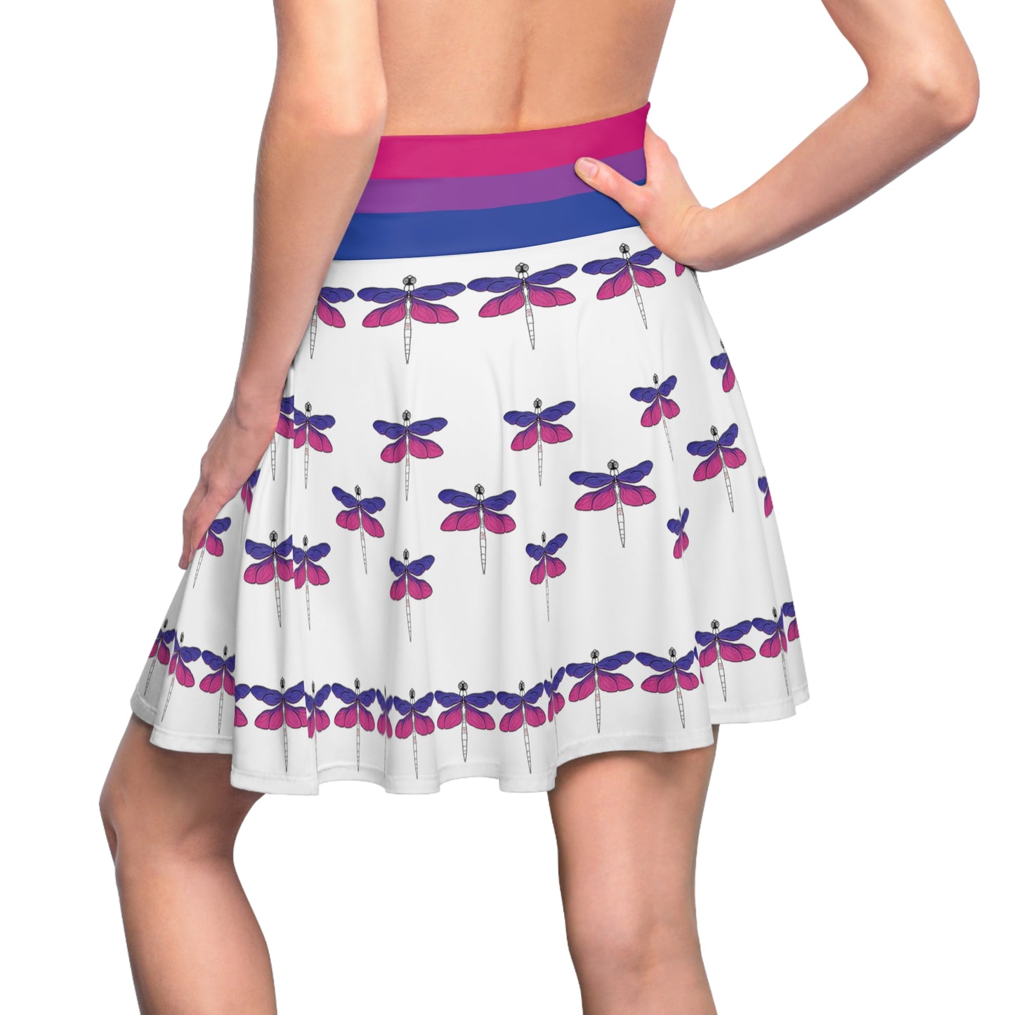 Bi Pride | Dragonflies | Skater Skirt