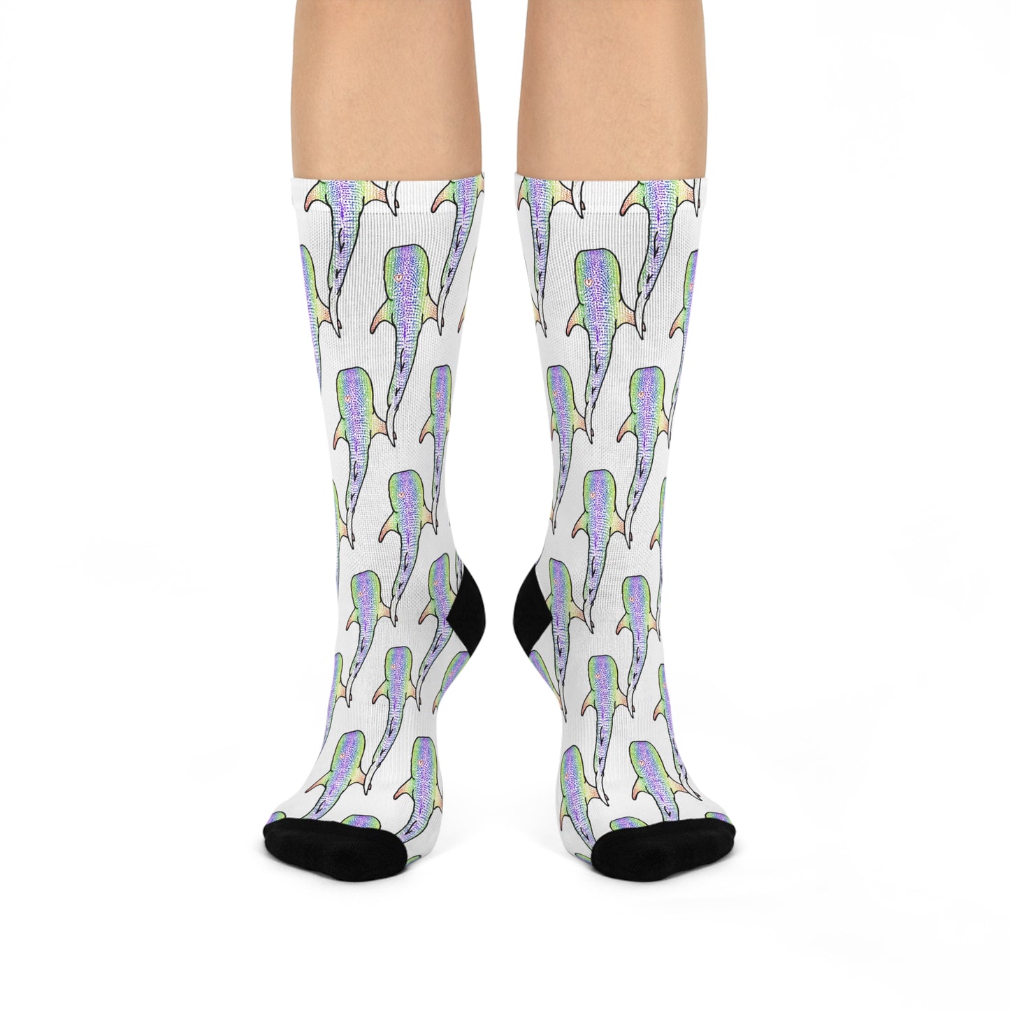 Whaleshark | Rainbow Pride | Cushioned Crew Socks