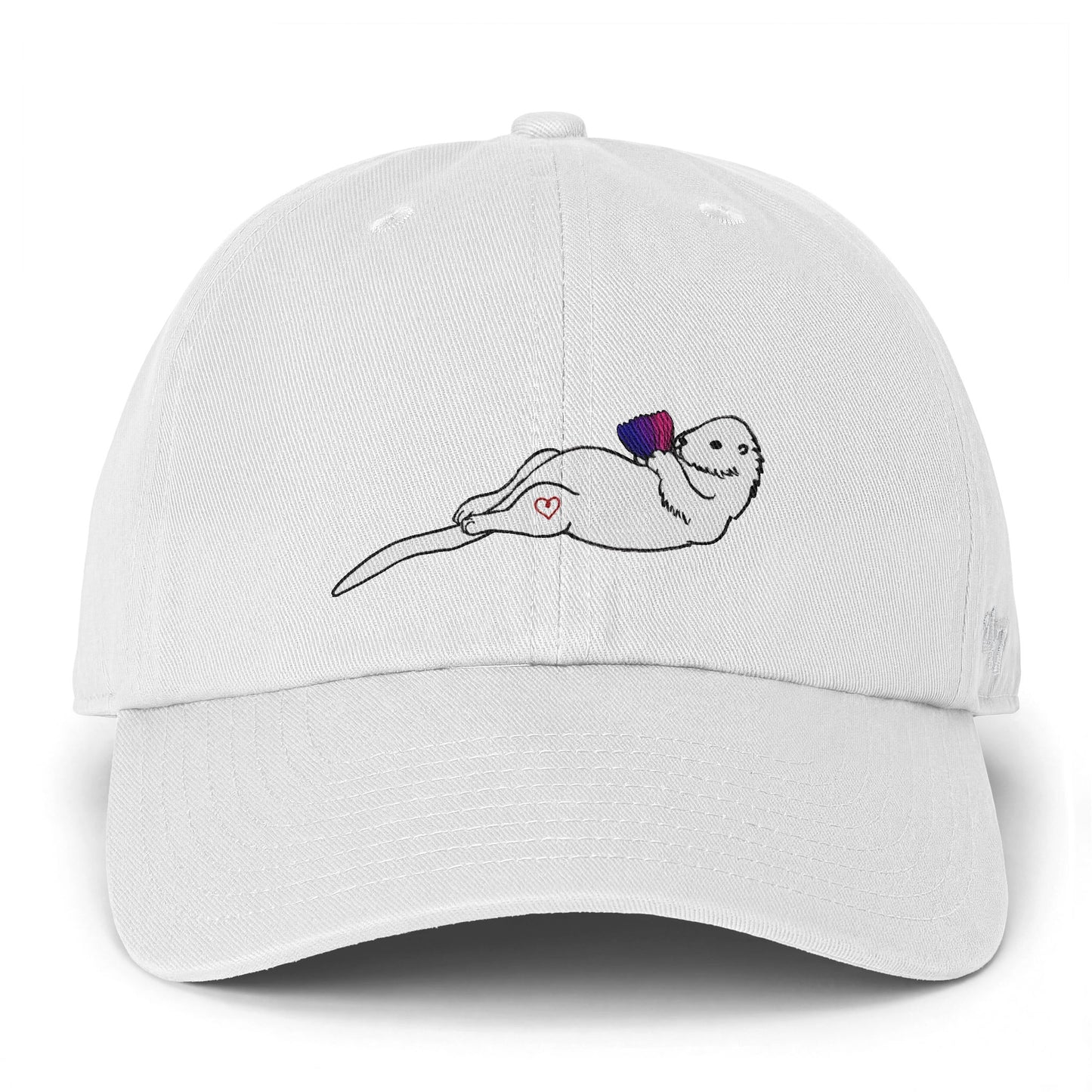 Otter | Bi Pride | Soft Ball Cap