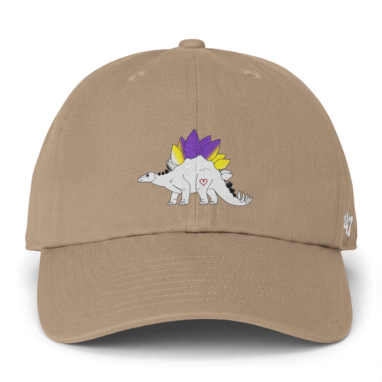 Stegosaurus | Non Binary Pride | Soft Ball Cap