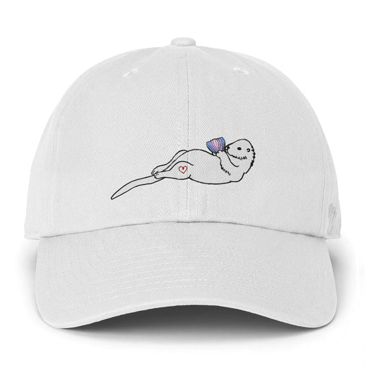 Otter | Trans Pride | Soft Ball Cap