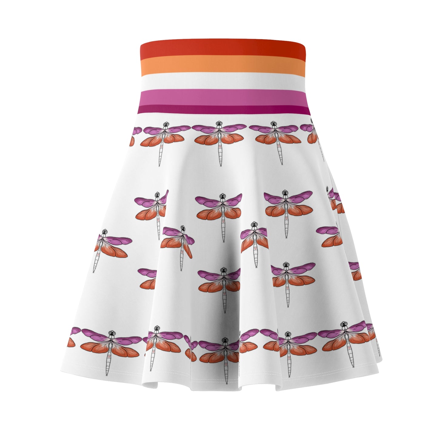 Lesbian Pride | Dragonflies | Skater Skirt