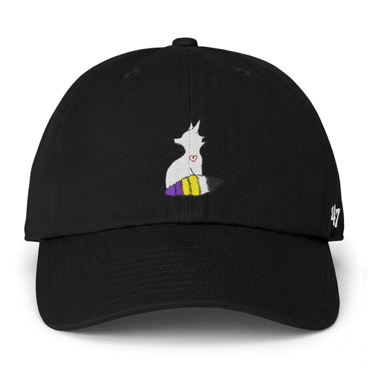 Fox | Non Binary Pride | Soft Ball Cap