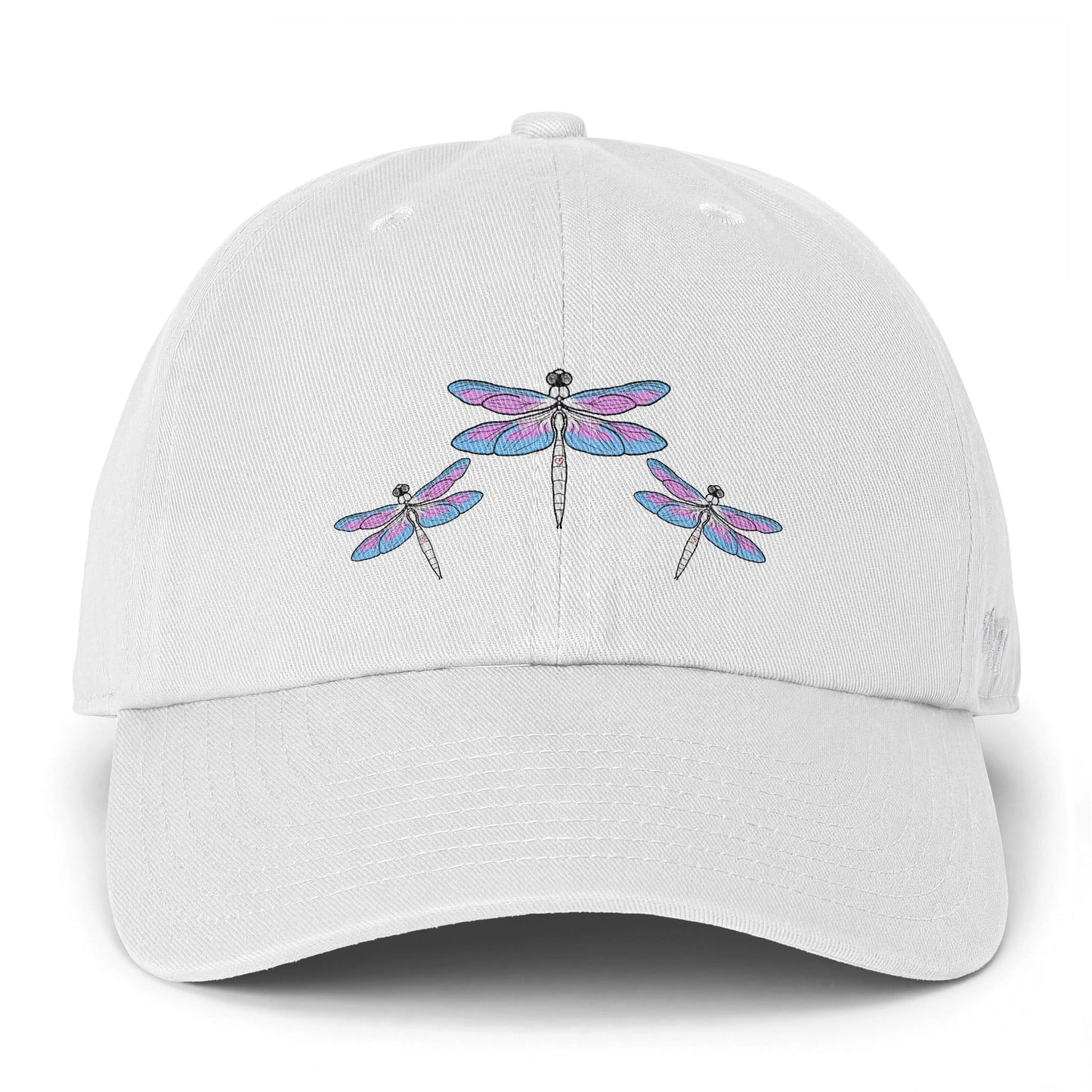 Dragonflies | Trans Pride | Soft Ball Cap
