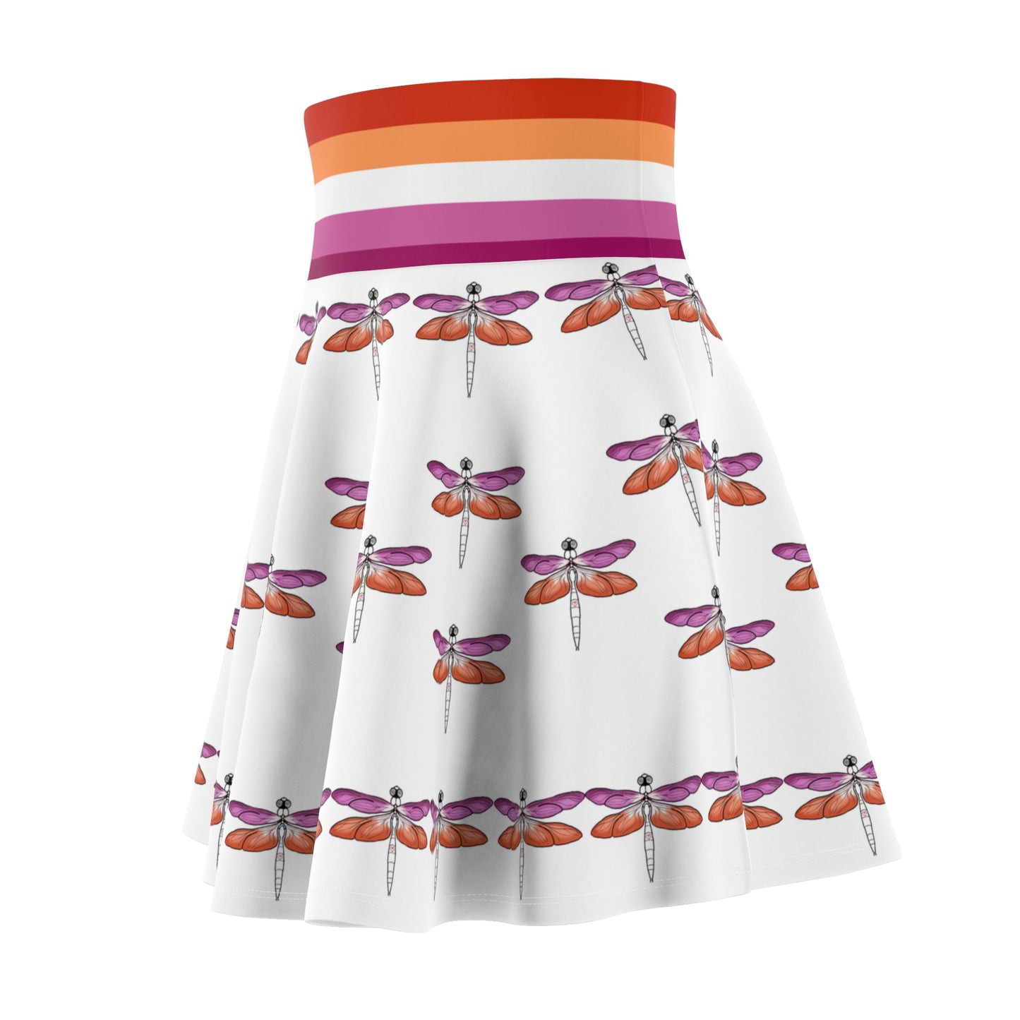 Lesbian Pride | Dragonflies | Skater Skirt