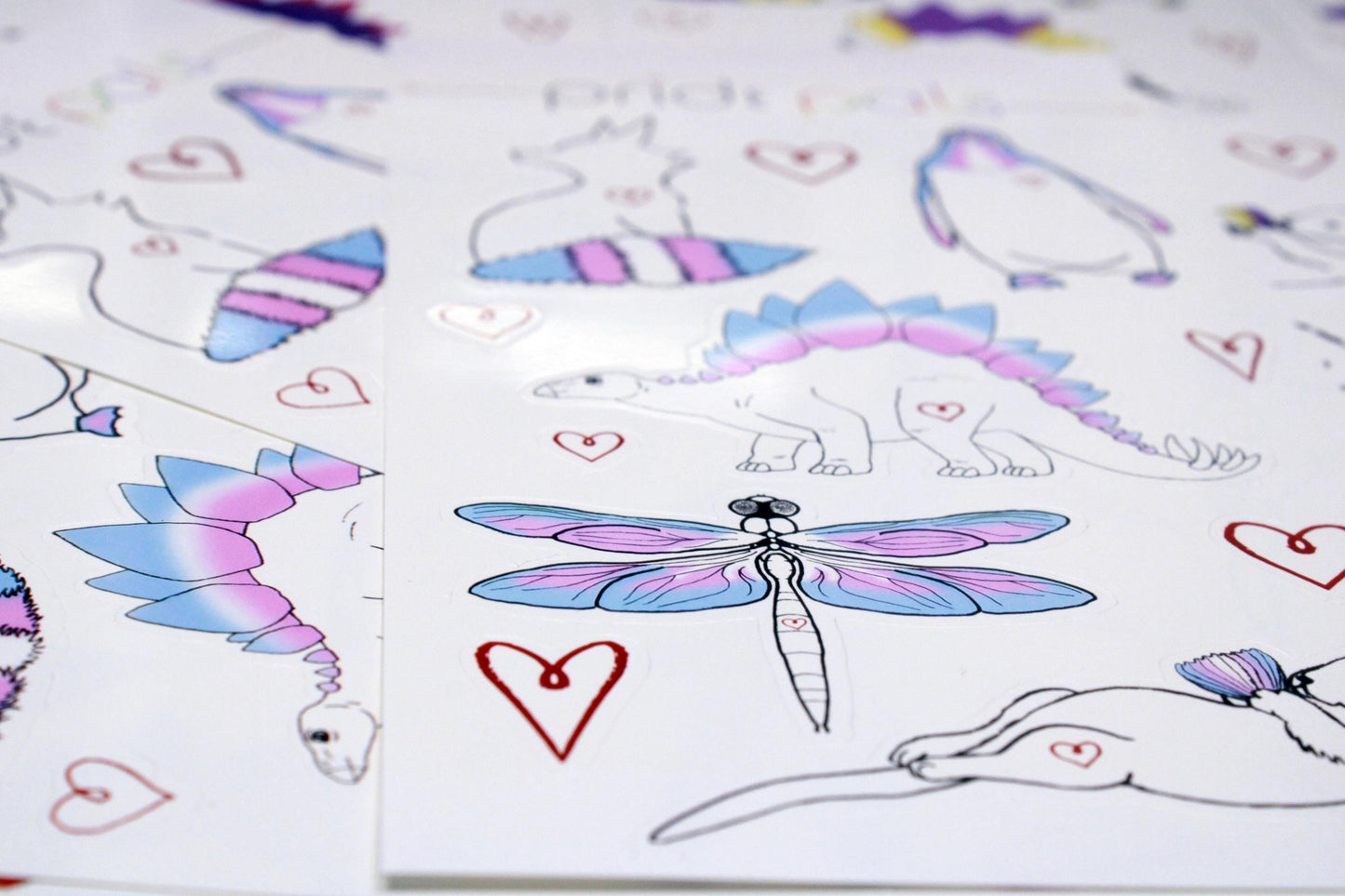 Trans Pride | 4"x7" Sticker Sheet