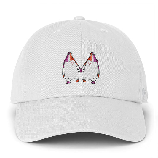 Penguins | Lesbian Pride | Soft Ball Cap