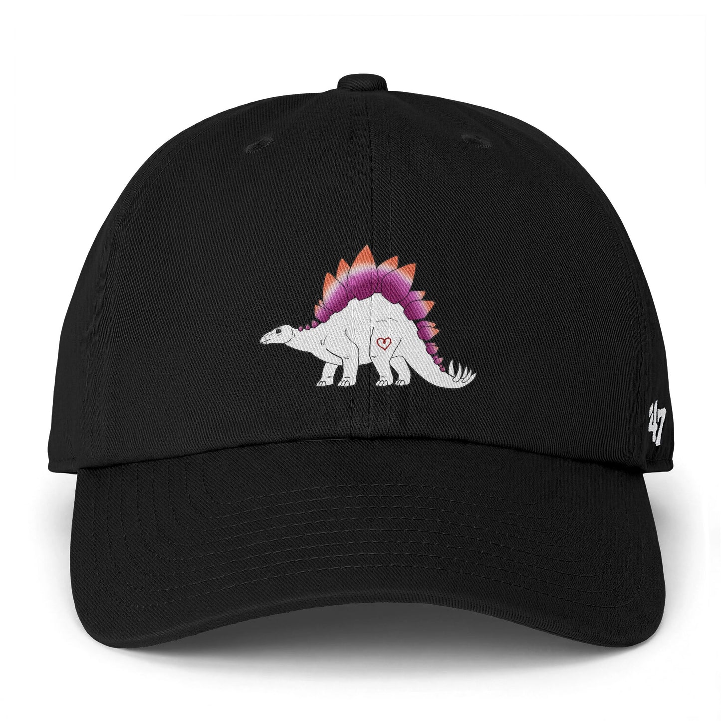 Stegosaurus | Lesbian Pride | Soft Ball Cap