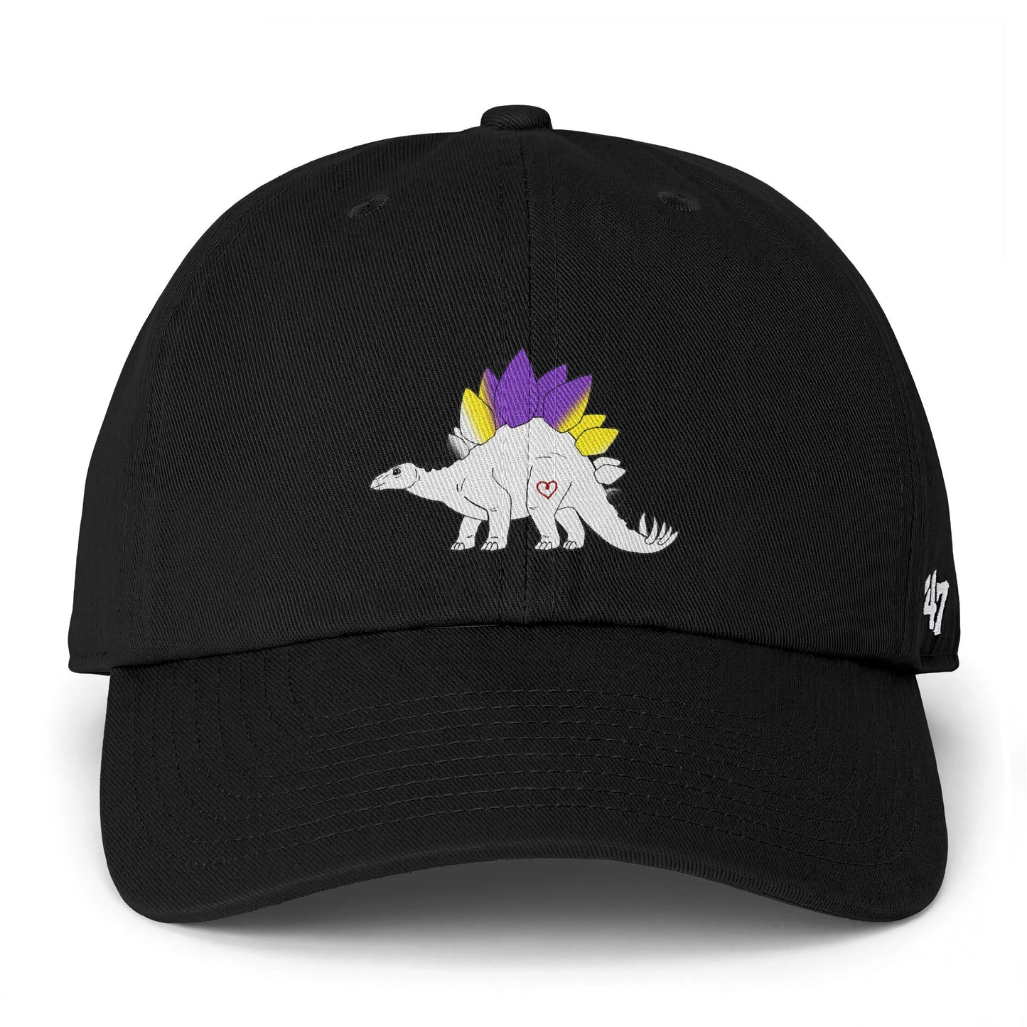 Stegosaurus | Non Binary Pride | Soft Ball Cap