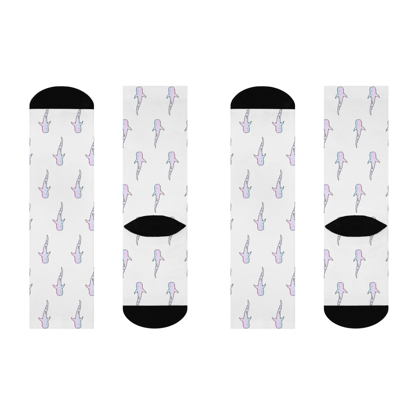 Whaleshark | Trans Pride | Cushioned Crew Socks