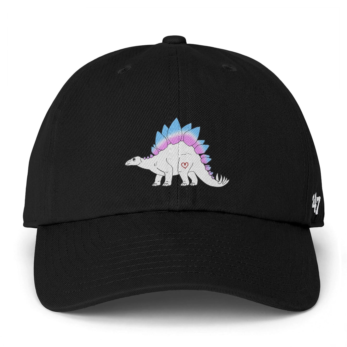 Stegosaurus | Trans Pride | Soft Ball Cap