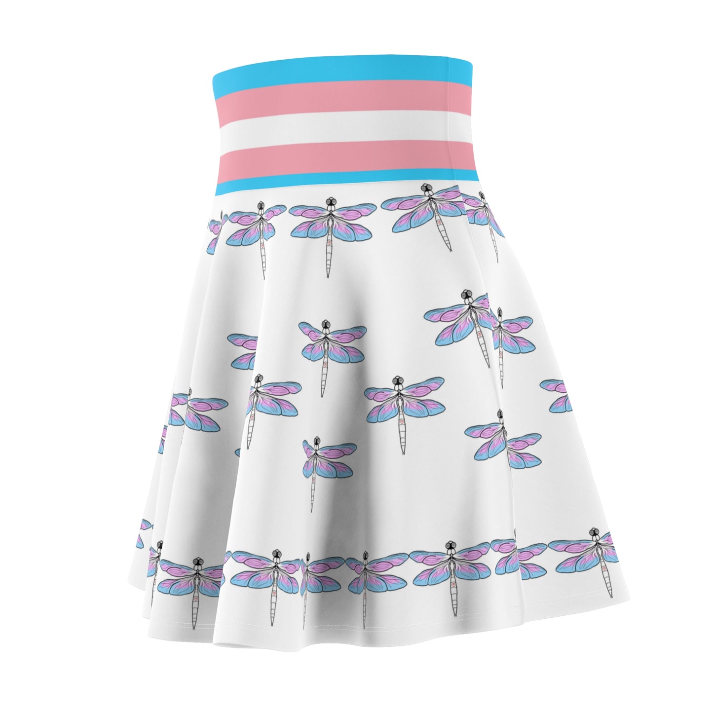 Trans Pride | Dragonflies | Skater Skirt