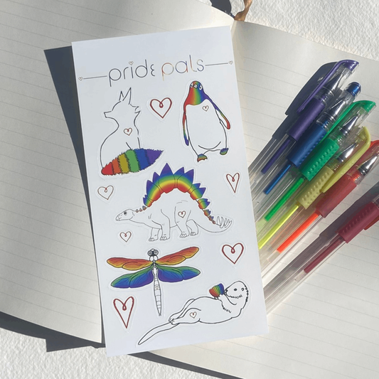 Rainbow Pride | 4"x7" Sticker Sheet