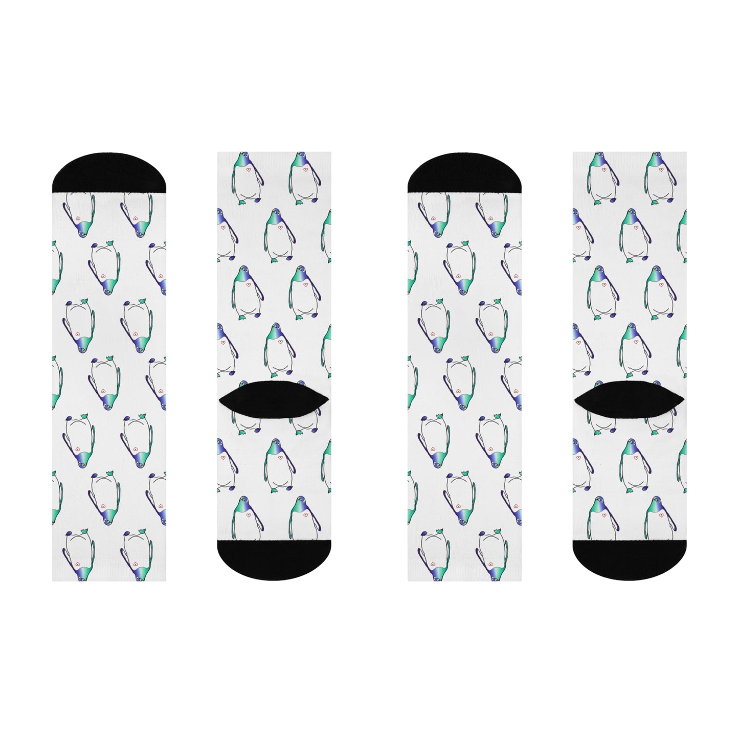 Penguin | Gay Pride | Cushioned Crew Socks