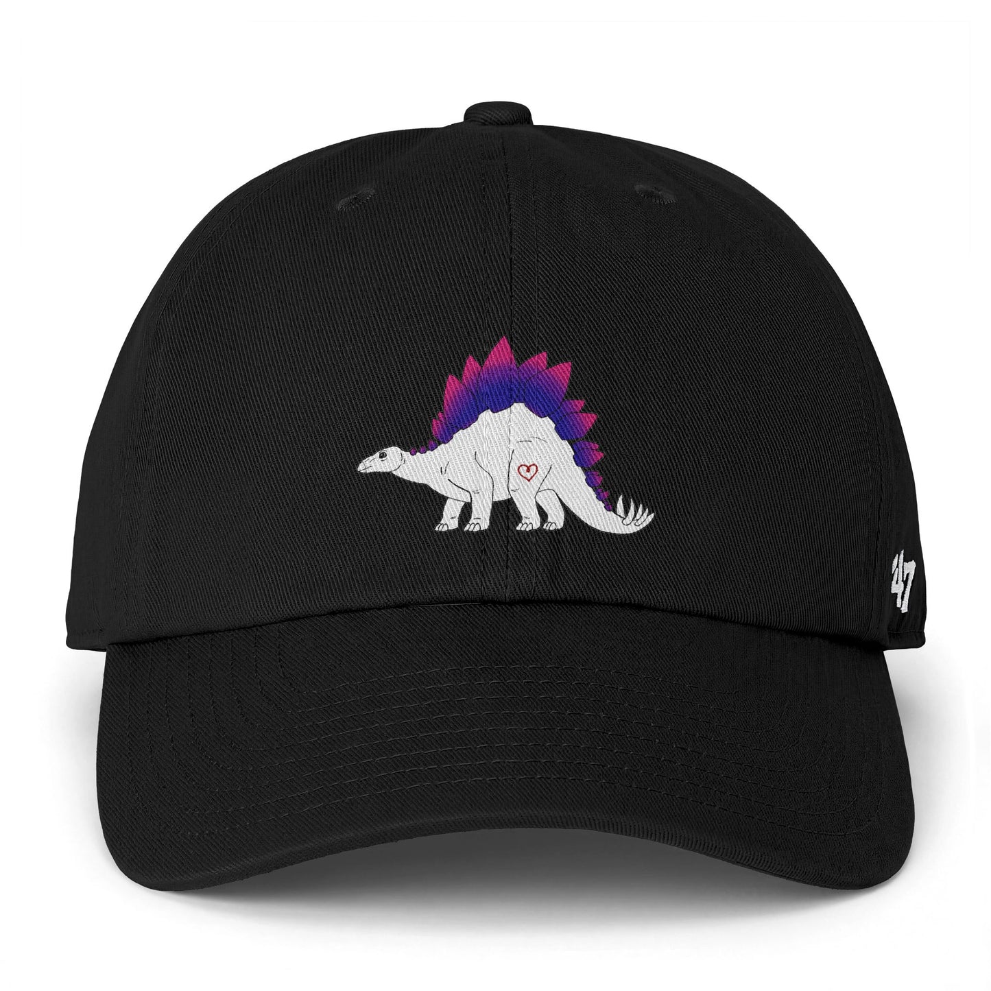 Stegosaurus | Bi Pride | Soft Ball Cap