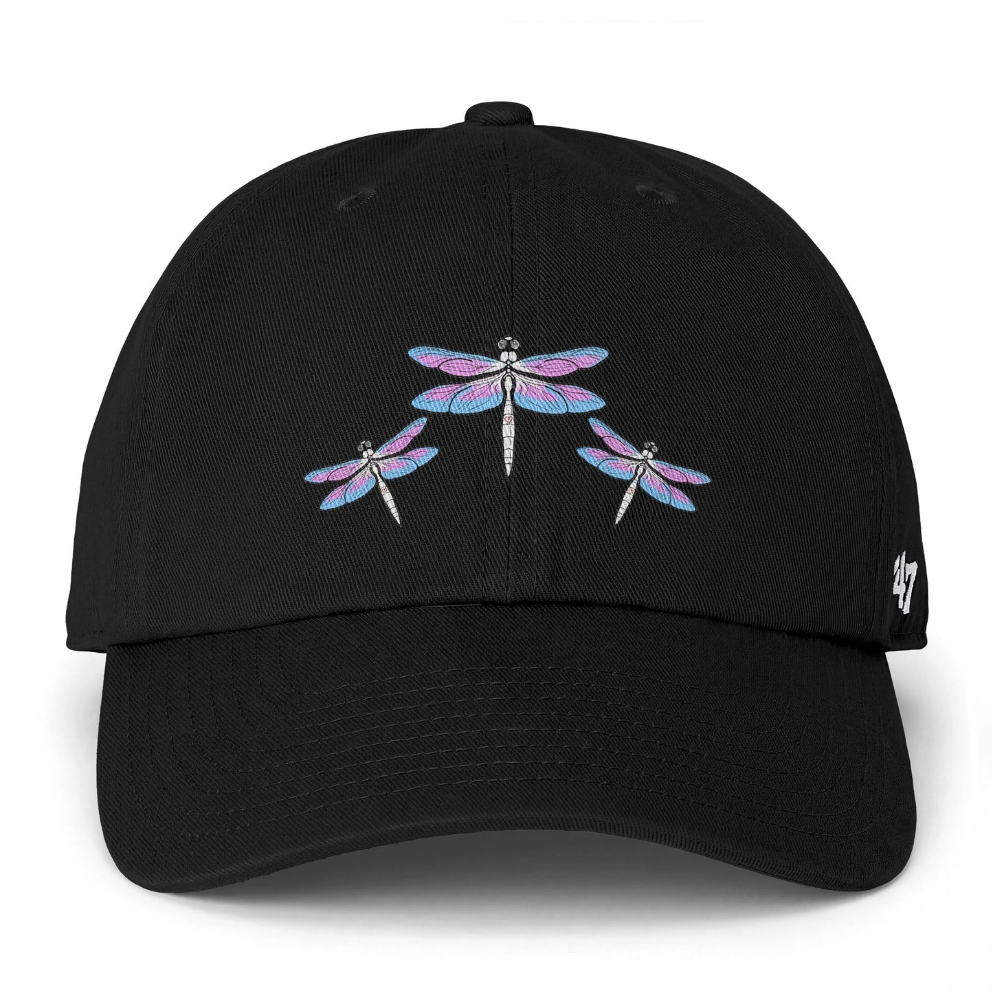 Dragonflies | Trans Pride | Soft Ball Cap