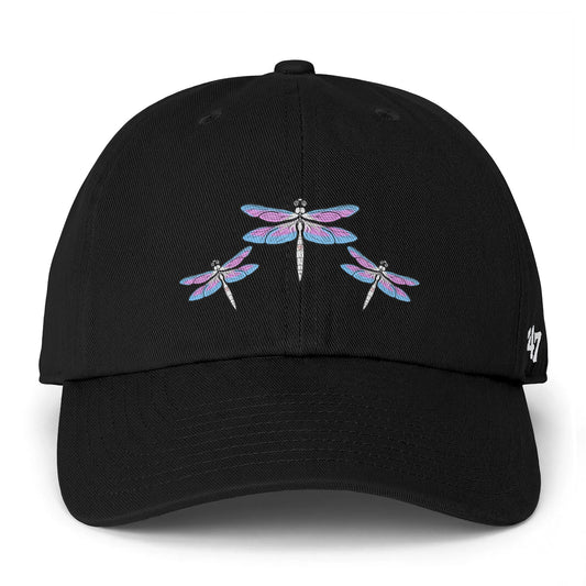 Dragonflies | Trans Pride | Soft Ball Cap