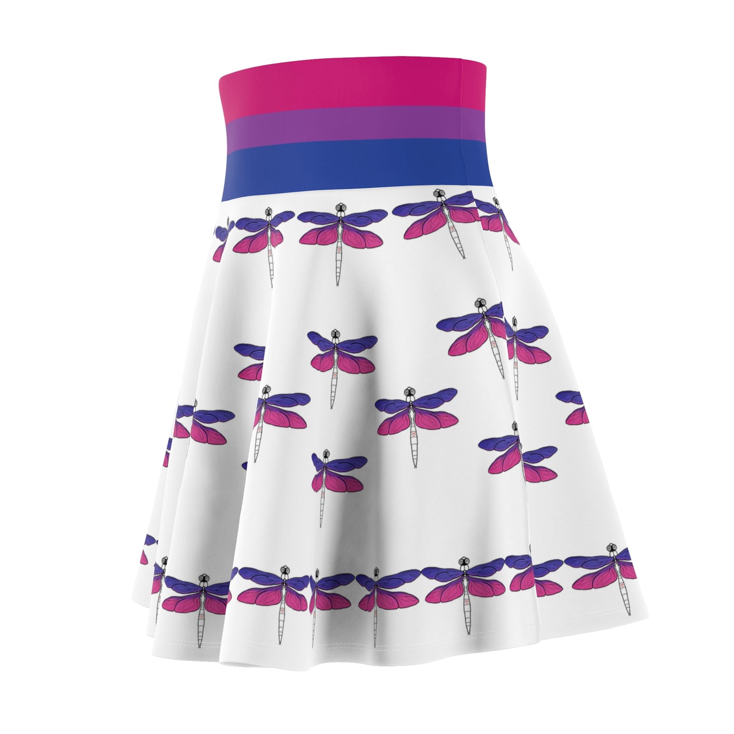 Bi Pride | Dragonflies | Skater Skirt
