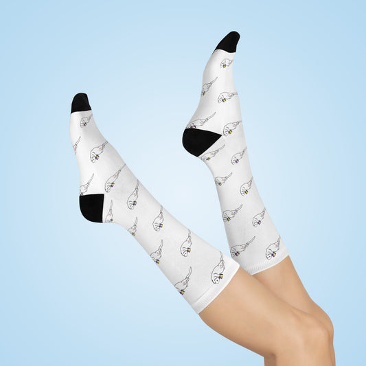 Otter | Non Binary Pride | Cushioned Crew Socks