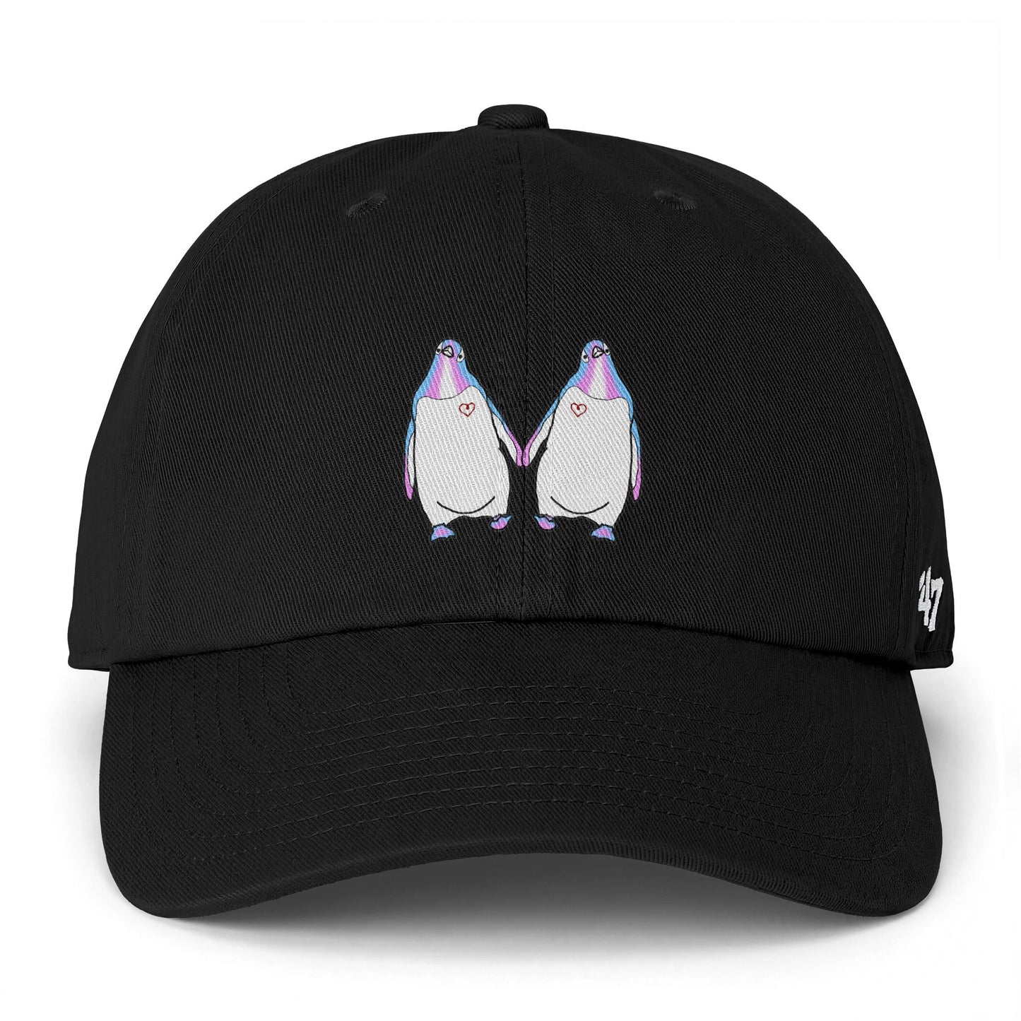 Penguins | Trans Pride | Soft Ball Cap