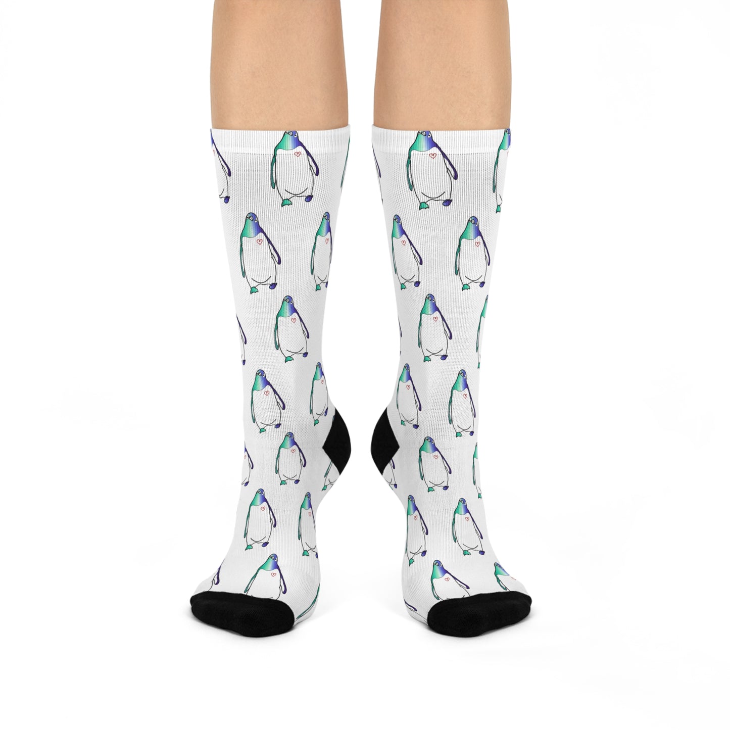 Penguin | Gay Pride | Cushioned Crew Socks