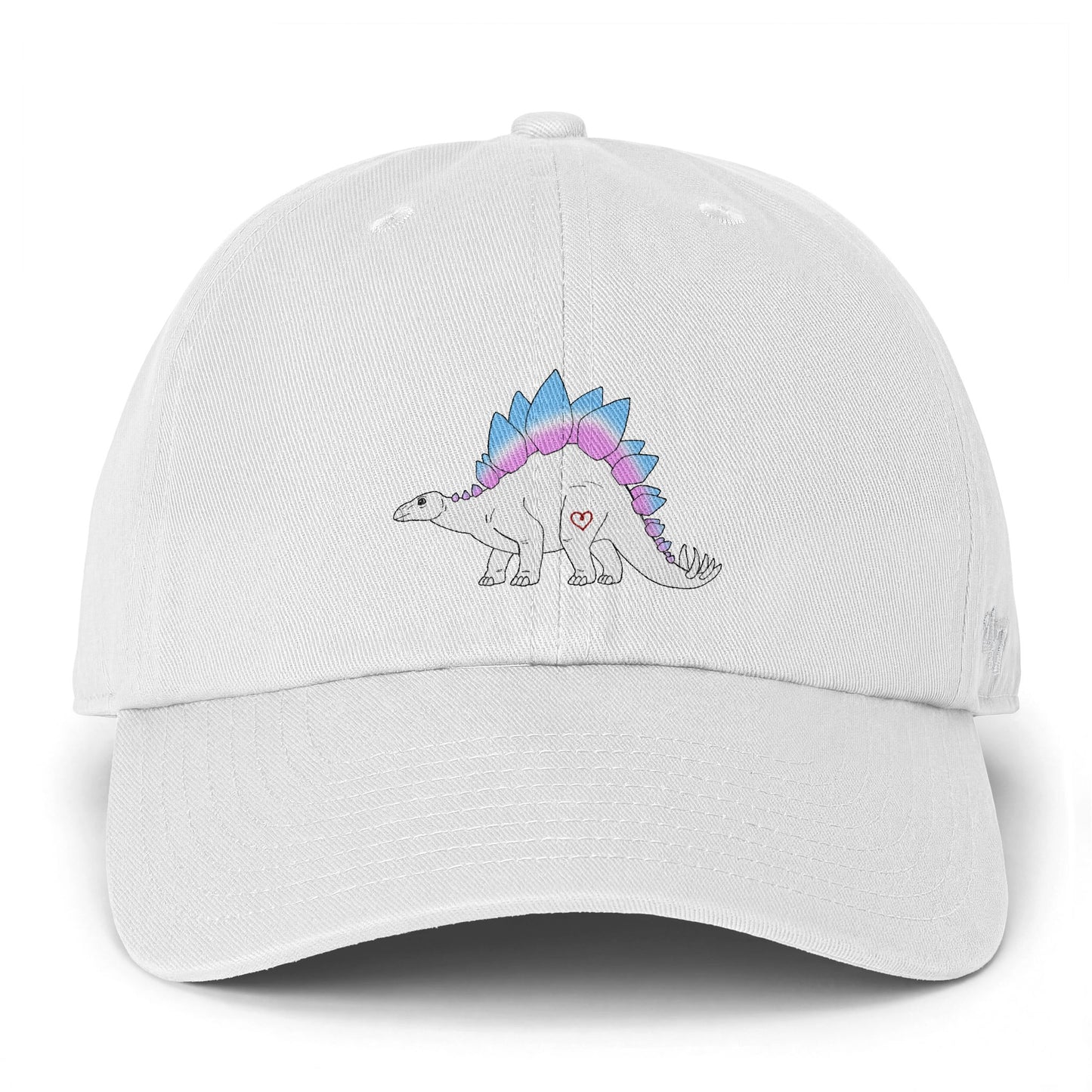 Stegosaurus | Trans Pride | Soft Ball Cap