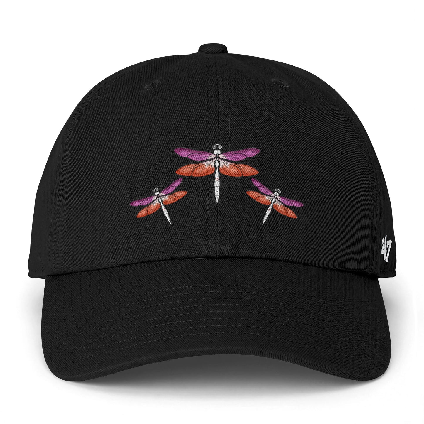 Dragonflies | Lesbian Pride | Soft Ball Cap