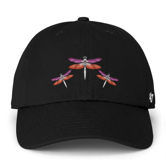Dragonflies | Lesbian Pride | Soft Ball Cap